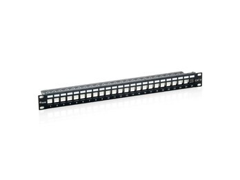 PANEL EQUIP 24P PATCHPANEL 1U SIN CONECTORES